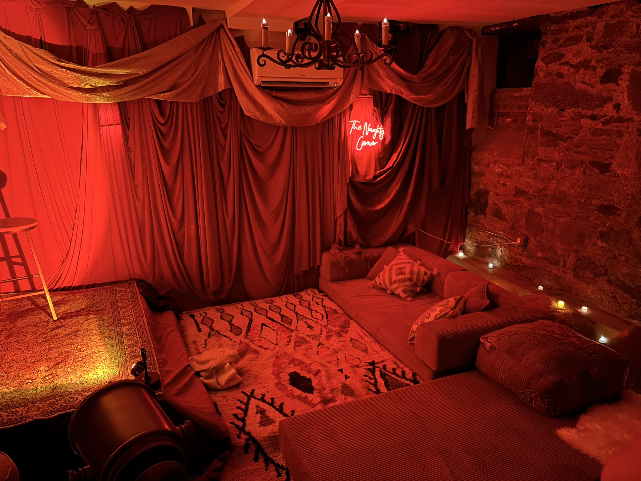 The Naughty Corner lounge